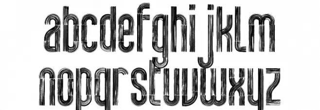 Haudrey Regular Caratteri MINUSCOLO