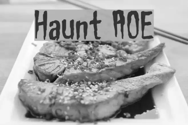 Haunt AOE Caratteri examples