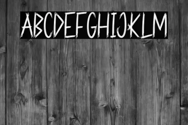 Haunted Castle Font examples