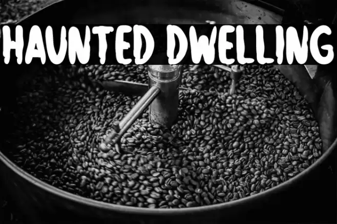 Haunted Dwelling Font examples