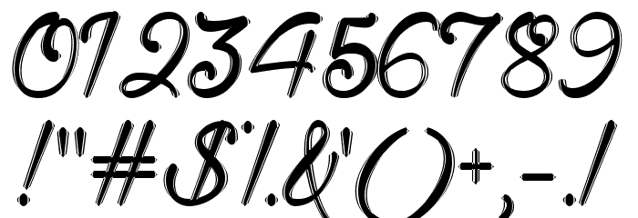 Haunted Eyes Font OTHER CHARS