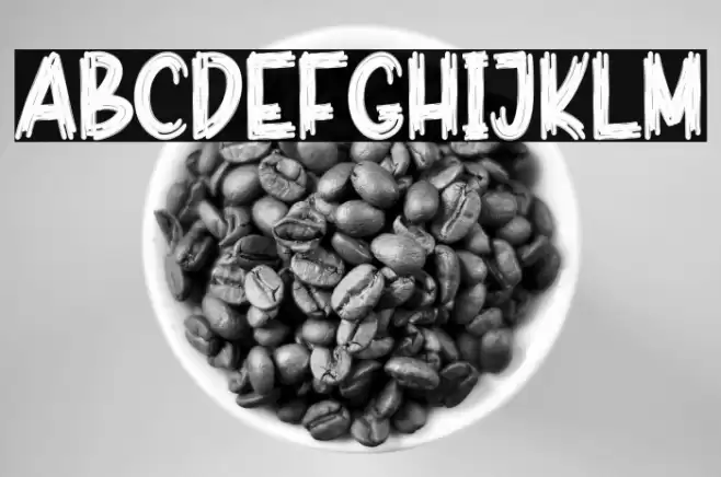 Haunted Hospital フォント examples