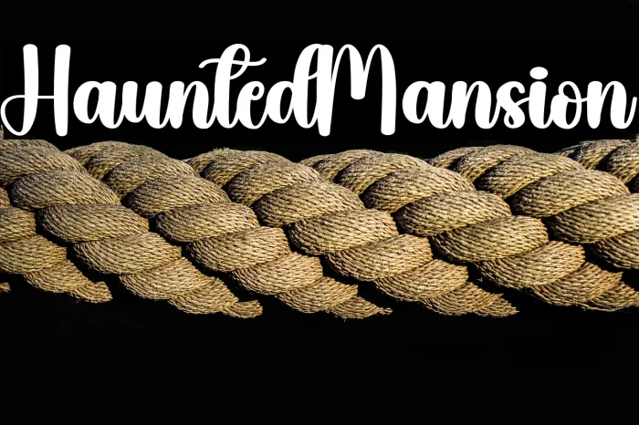 Haunted Mansion Example 1