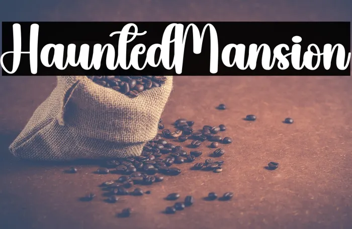 Haunted Mansion Example 2