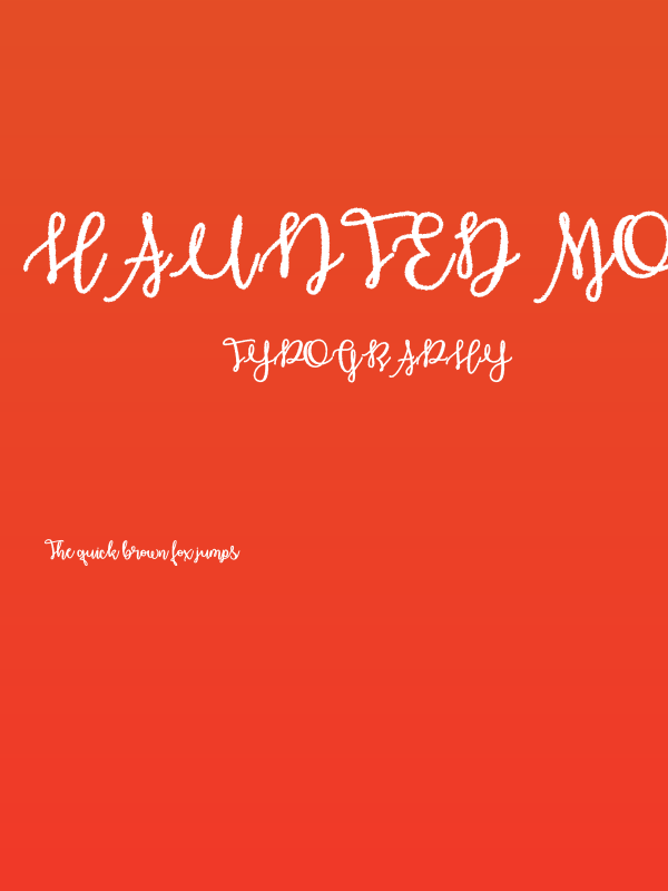 Haunted Moon Regular Poster