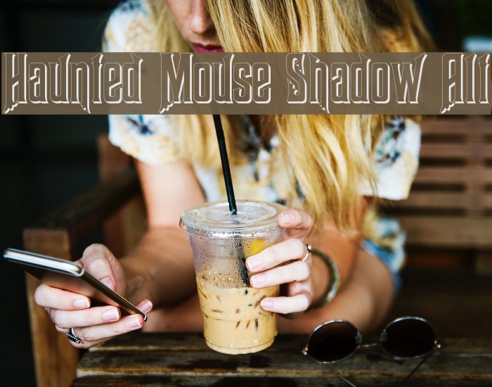 Haunted Mouse Shadow Alt Font examples