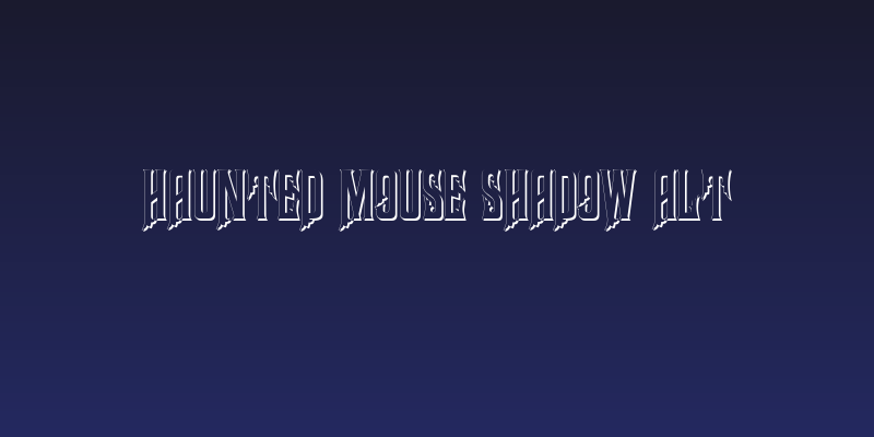 Haunted Mouse Shadow Alt Social Header