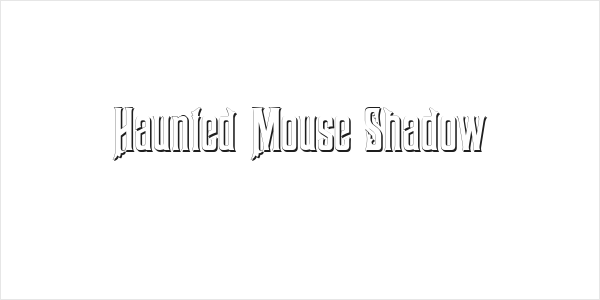 Haunted Mouse Shadow Logo