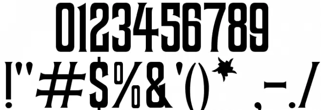 Haunted Mouse Font OTHER CHARS