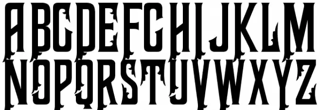 Haunted Mouse Schriftart Groß