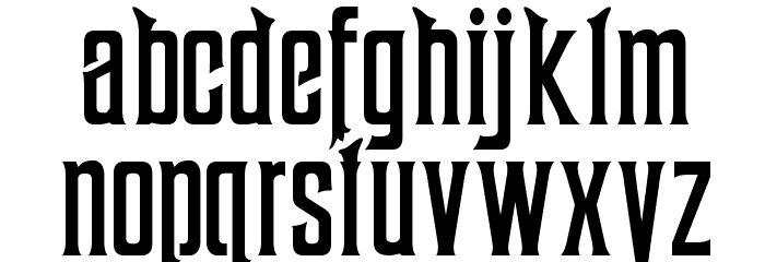 Haunted Mouse Font LOWERCASE