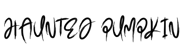 Haunted Pumpkin  font caratteri gratis