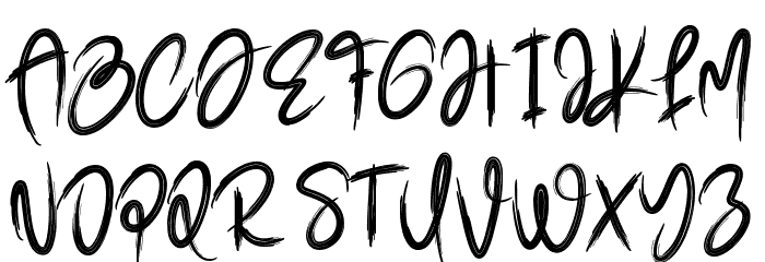 Haunted Pumpkin Font UPPERCASE