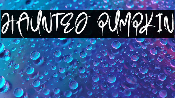 Haunted Pumpkin Example 1