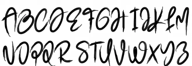 Haunted Pumpkin 字体 小写