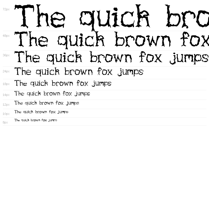 Haunted Regular Waterfall