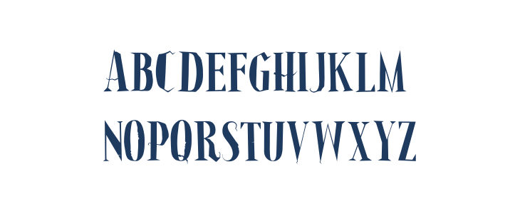 Haunted Spirit Uppercase