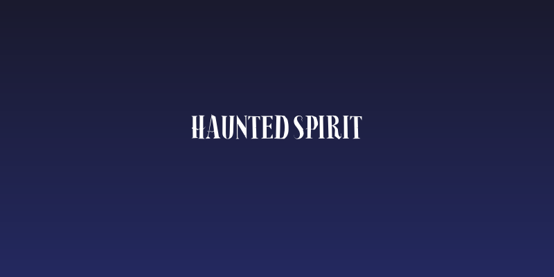 Haunted Spirit Social Header