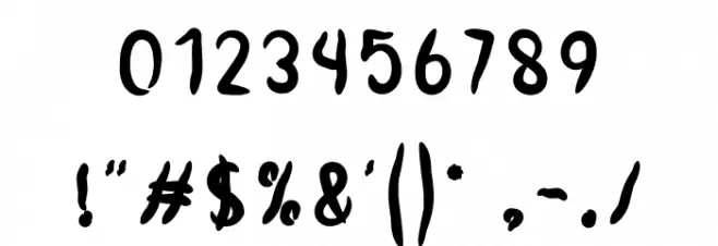 Haunted Streets Schriftart Anderer Schreiben