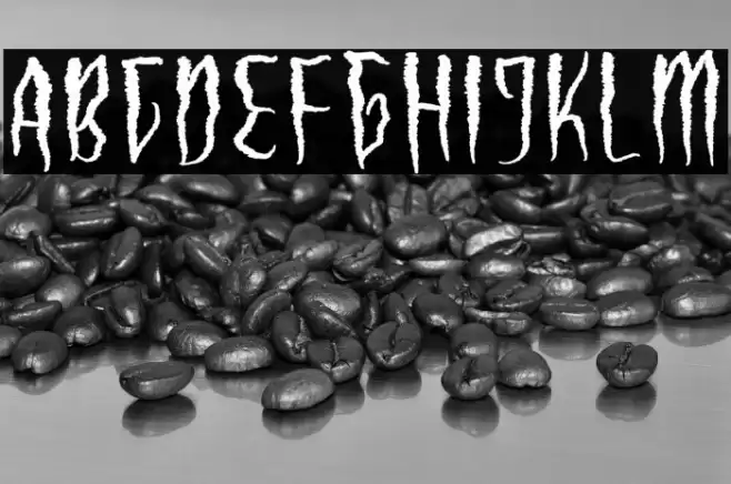 Haunted Vampire フォント examples