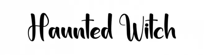 Haunted Witch  Frei Schriftart Herunterladen