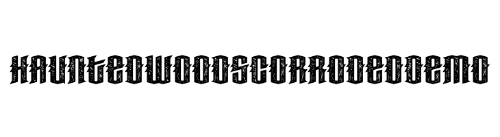 Haunted Woods Corroded Demo  لخطوط تنزيل