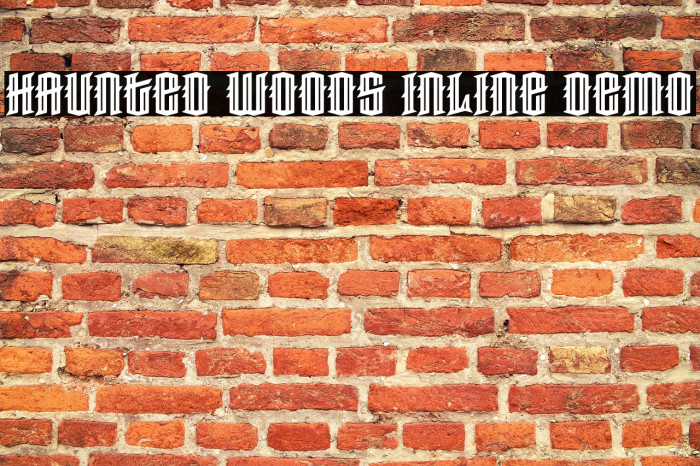 Haunted Woods Inline Demo Example 1