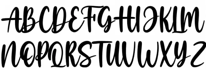Haunted Font Litere mari