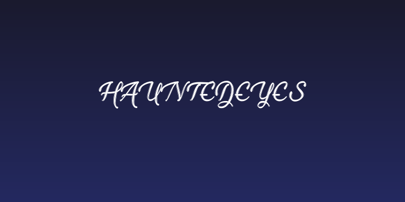 HauntedEyes Social Header
