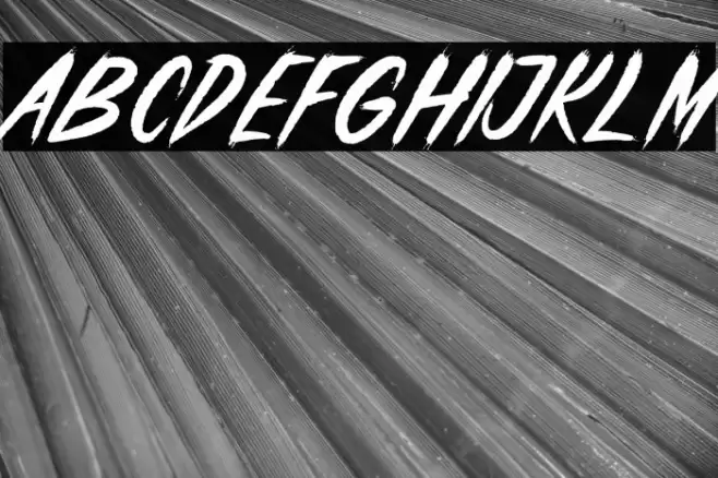 Haunter Font examples