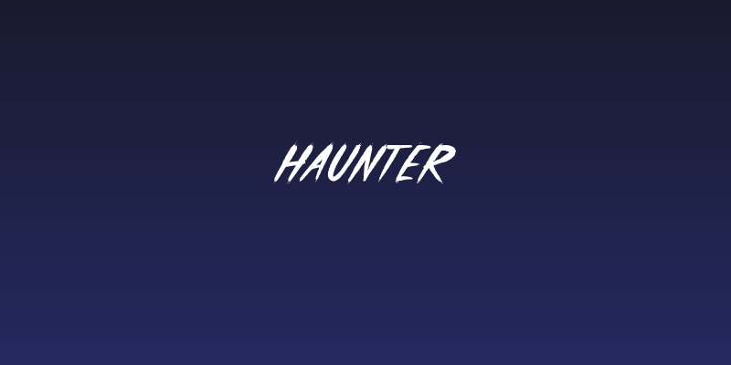 Haunter Social Header