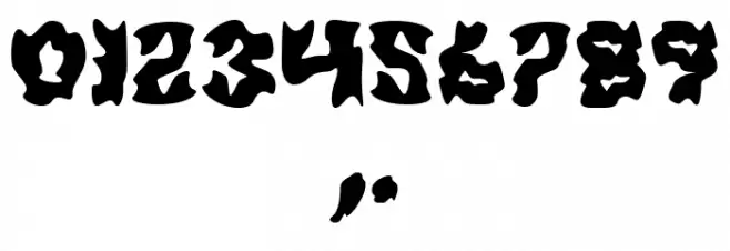 Hauntflare Regular 字体 其它煤焦