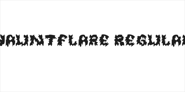 Hauntflare Regular Logo