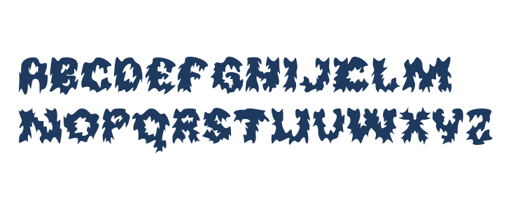 Hauntflare Regular Lowercase