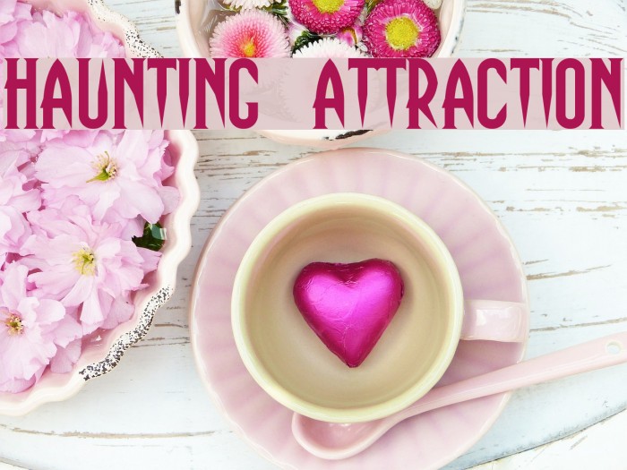 Haunting Attraction Font examples