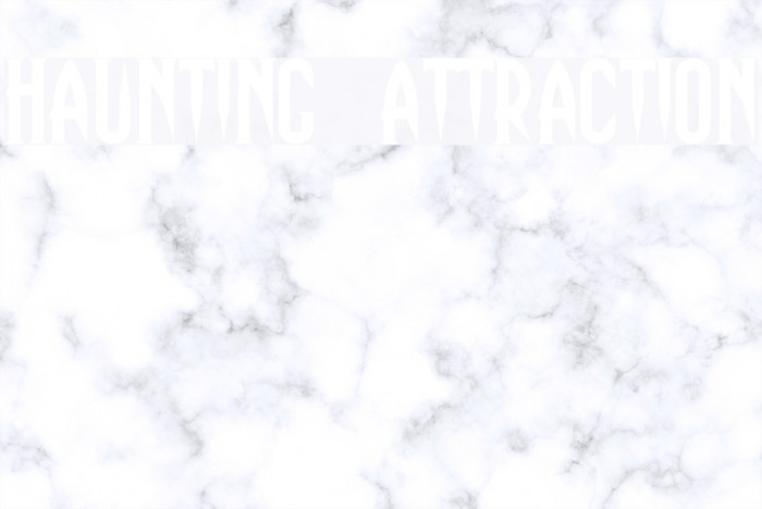 Haunting Attraction Font examples