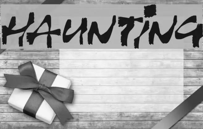 Haunting Font examples