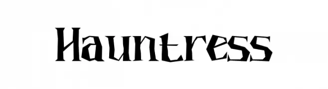 Hauntress  Frei Schriftart Herunterladen
