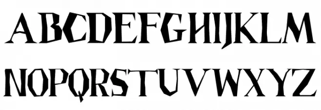 Hauntress Schriftart Groß