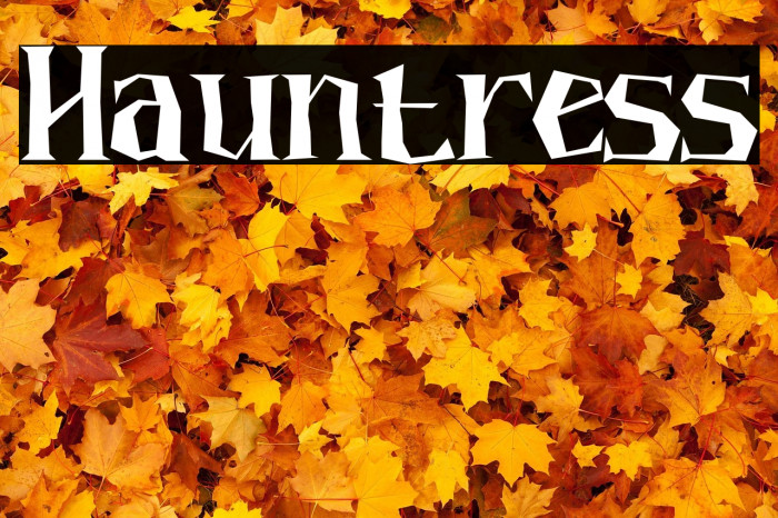 Hauntress Example 1