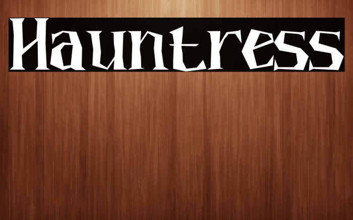 Hauntress Example 2