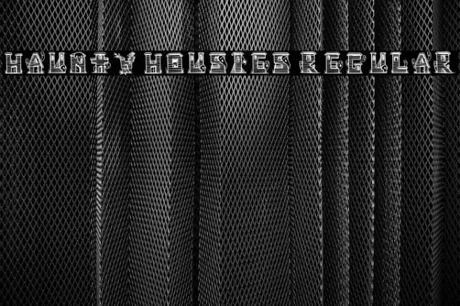 Haunty Housies Regular Font examples