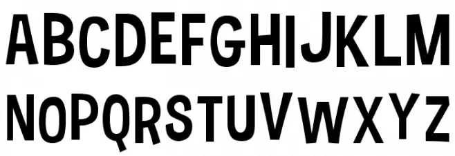 Hauracherell NC Font Litere mari