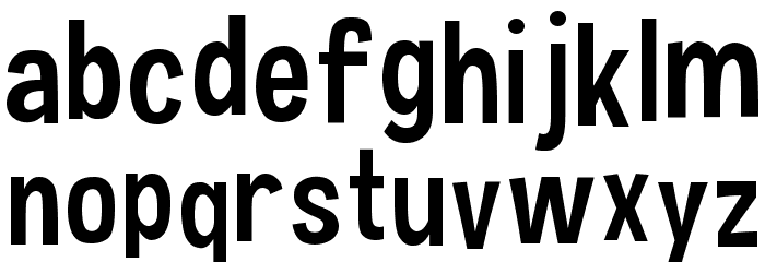 Hauracherell NC Font LOWERCASE
