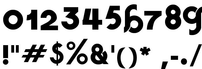 Haus Sweet Haus Font OTHER CHARS
