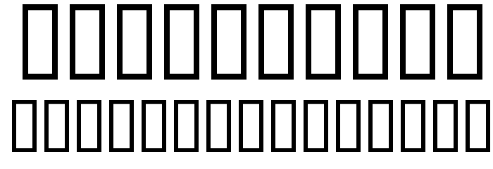 HausEthnikDingbats-Regular Font OTHER CHARS