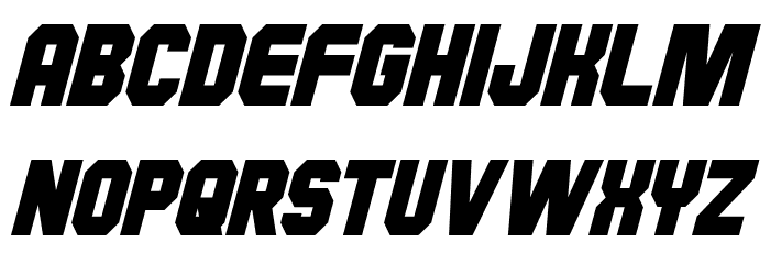 Hauser Condensed Italic Font LOWERCASE
