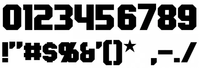 Hauser Font OTHER CHARS