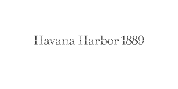 Havana Harbor 1889 Logo