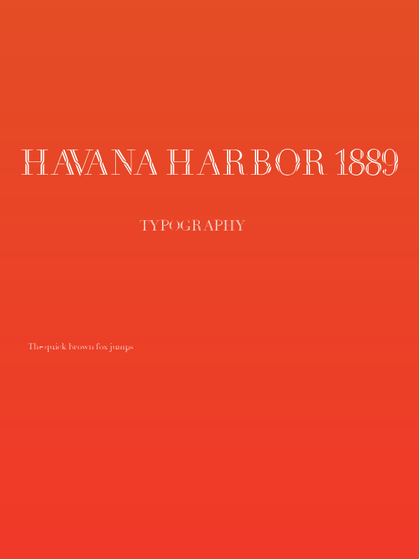 Havana Harbor 1889 Poster